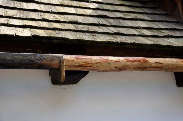 Wood Gutters Installation